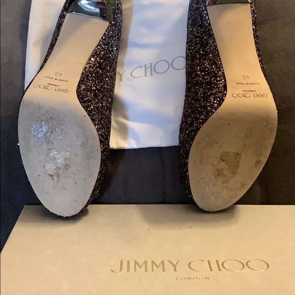 Jimmy Choo Luna 100 - glitter - Kate Middleton - Picture 6 of 8